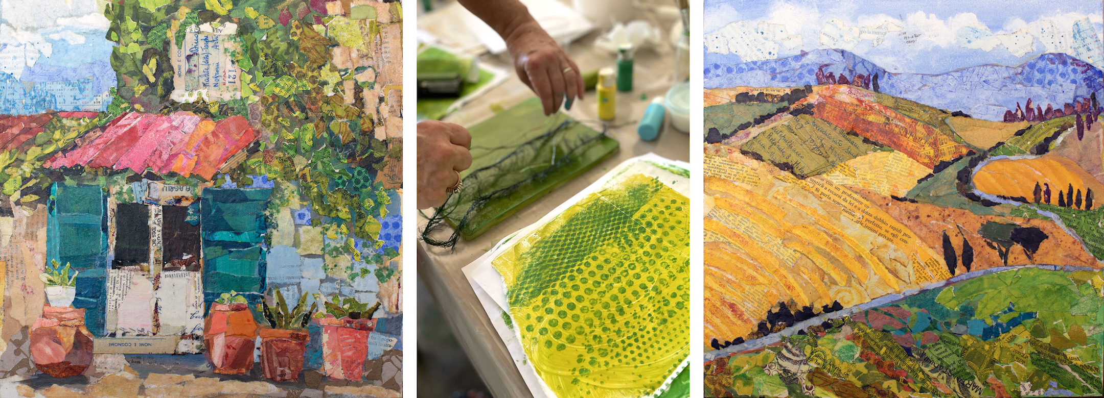 Paper Paintings: Landscape Collage Techniques - Sedona Arts Center : Sedona  Arts Center